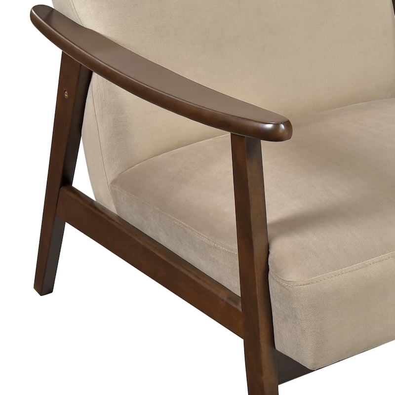 Woodside Velvet Accent Chair