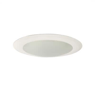 Nora Lighting Opal 8" Wide LED Retrofit Flush Mount Bowl Ceiling