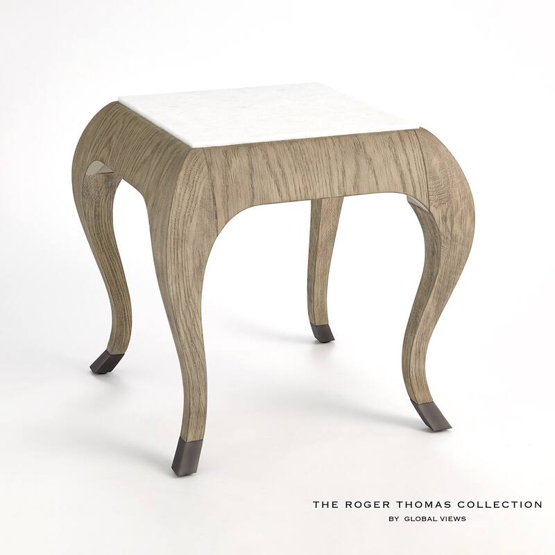 Paris Spot Table-Grey Sandblasted Oak