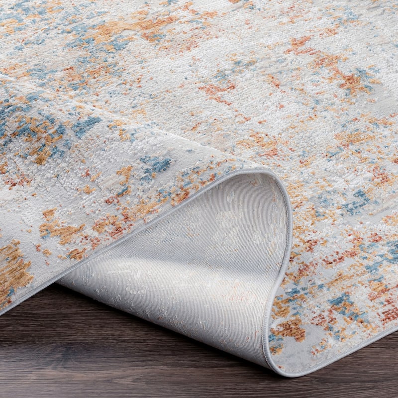 Livabliss Industrial Carmel Abstract Area Rug
