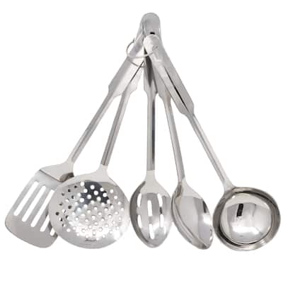 Amco 5 Piece Utensil Set - 14 in