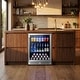 preview thumbnail 2 of 11, Yeego 23.4 Inch Beverage cooler 140 Can Can Built-in/ Freestanding Beverage Refrigerator - 24 inch