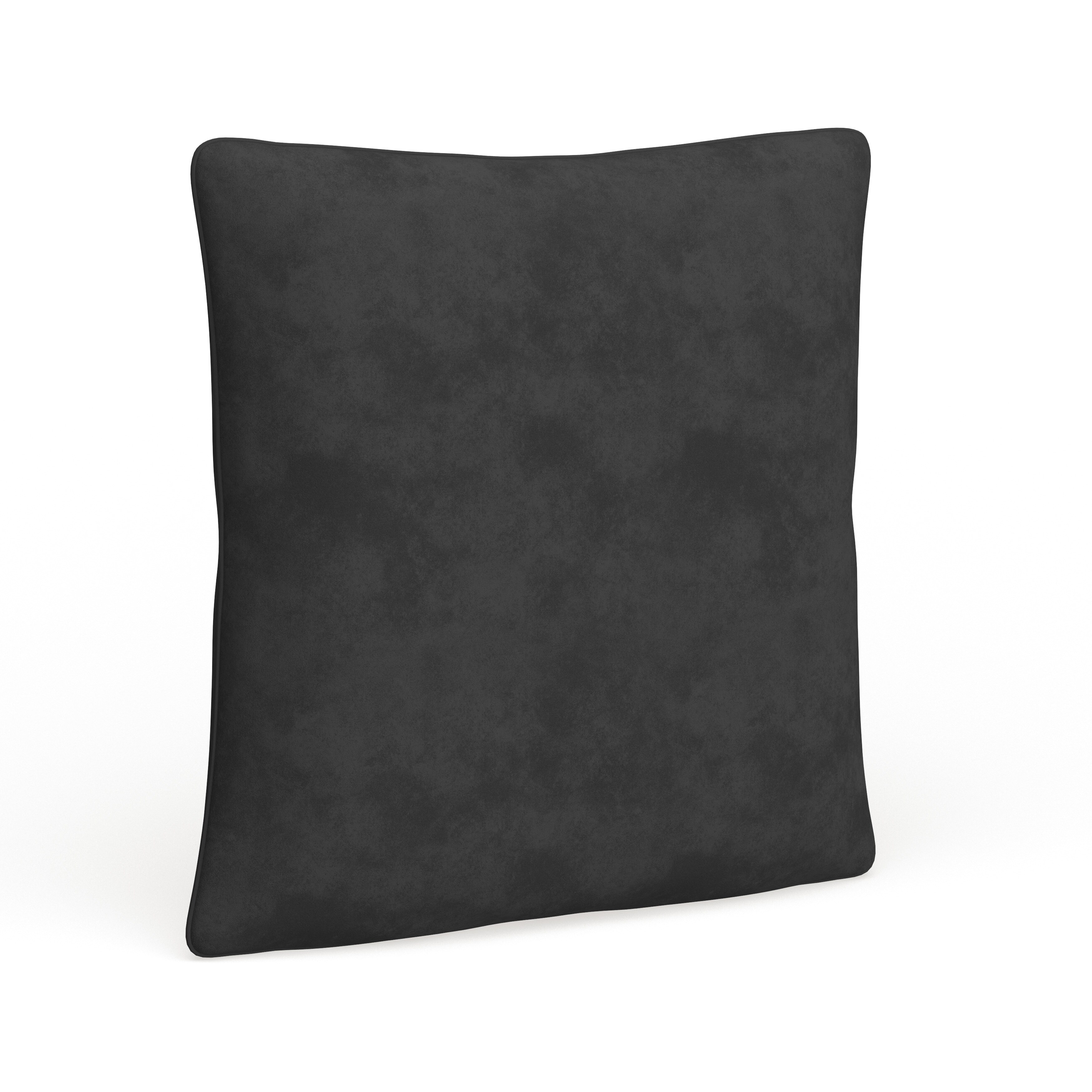 grey floor pillow