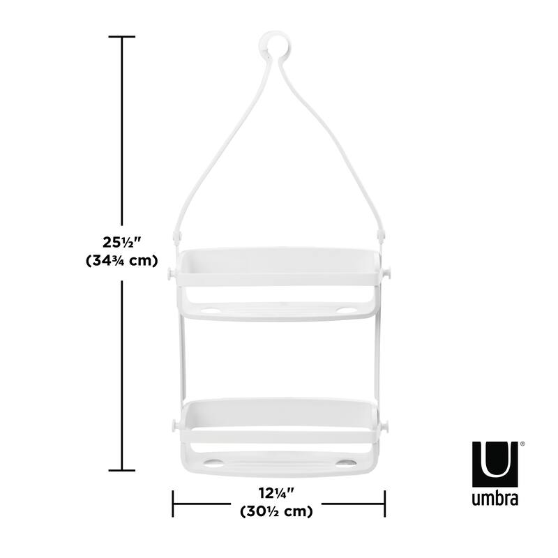 Umbra Flex White Shower Caddy
