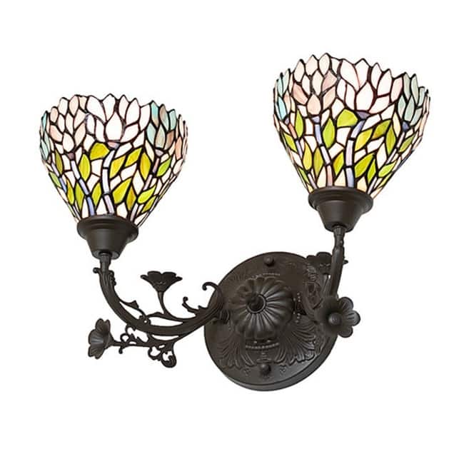 Meyda Tiffany 36100 2 Light 11" Tall Wall Sconce