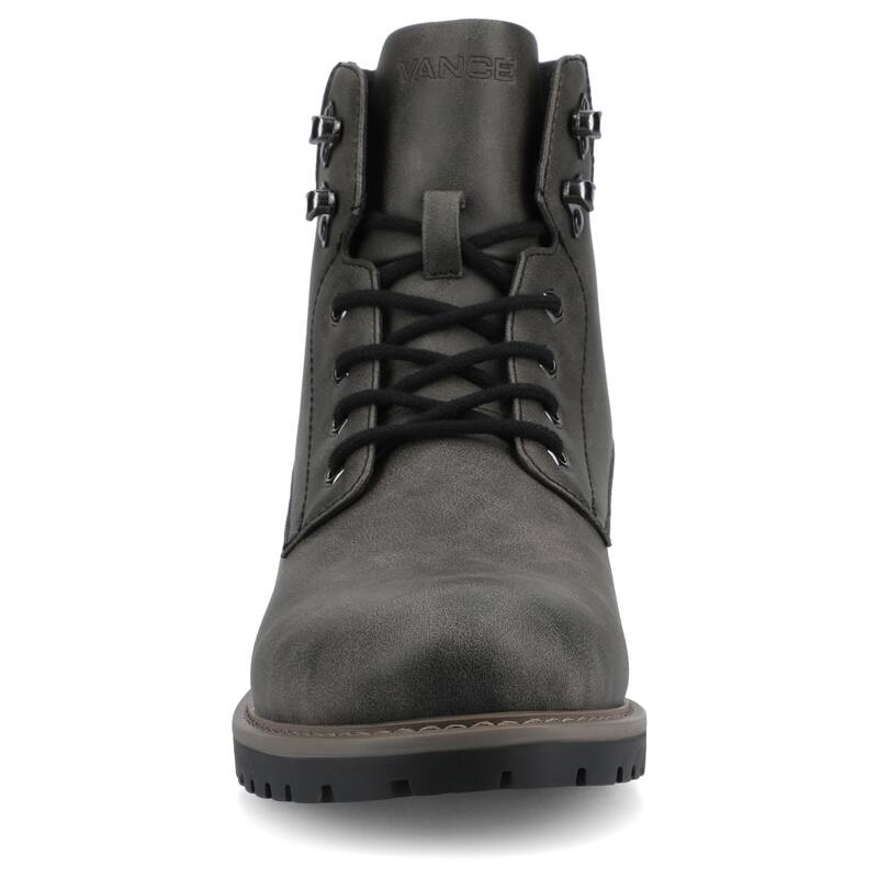 Vance Men's Rogue Round Toe Boot - Charcoal - 10