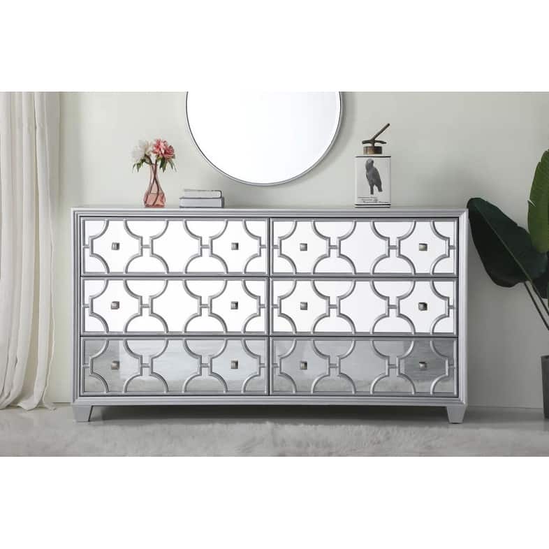 6-Drawer 64" Double Dresser