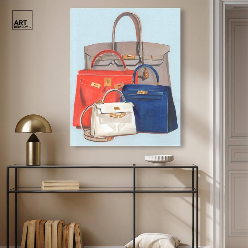Doll Memories - Colorful Combo Canvas by Art Remedy, Gallery Wrapped