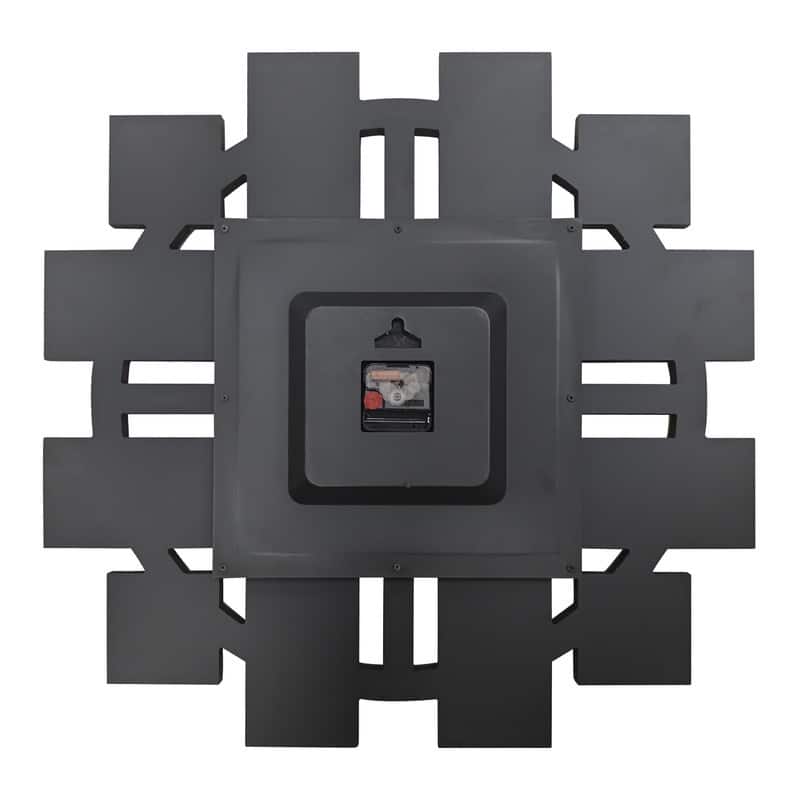 Large Modern Wall Clocks Mirror Silent Non Ticking Battery Operated Roman Numerals Clock