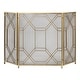 preview thumbnail 2 of 0, Uttermost Rosen Gold Fireplace Screen