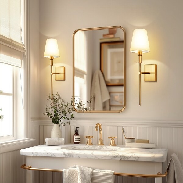 Gold sconces for living room cheap