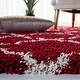 preview thumbnail 83 of 120, SAFAVIEH Hudson Shag Vitchka Glam Trellis 2-inch Area Rug