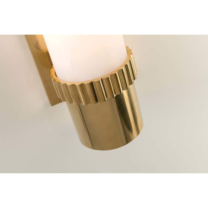 Hudson Valley Lighting Argon Single Light 15" Tall LED Wall Sconce