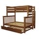 preview thumbnail 3 of 20, Taylor & Olive Trillium Twin over Full Bunk Bed Ladder, Full Trundle