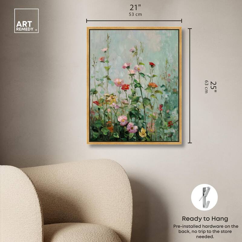 String of Colors I Canvas by Art Remedy
