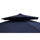 preview thumbnail 28 of 34, 11.5-foot Outdoor Round Cantilever Umbrella