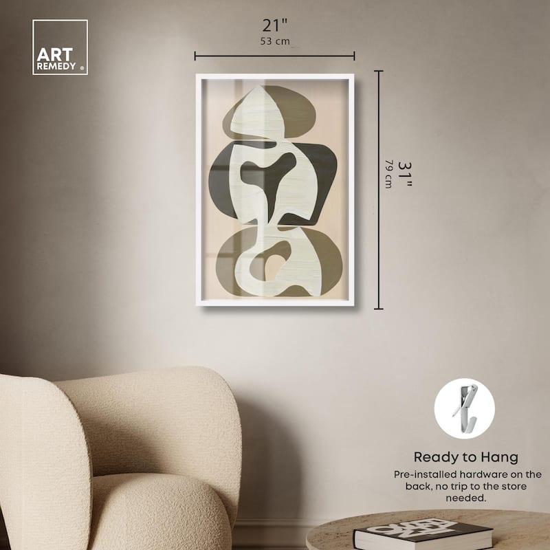Shapes of Sage II Shadowbox by Art Remedy