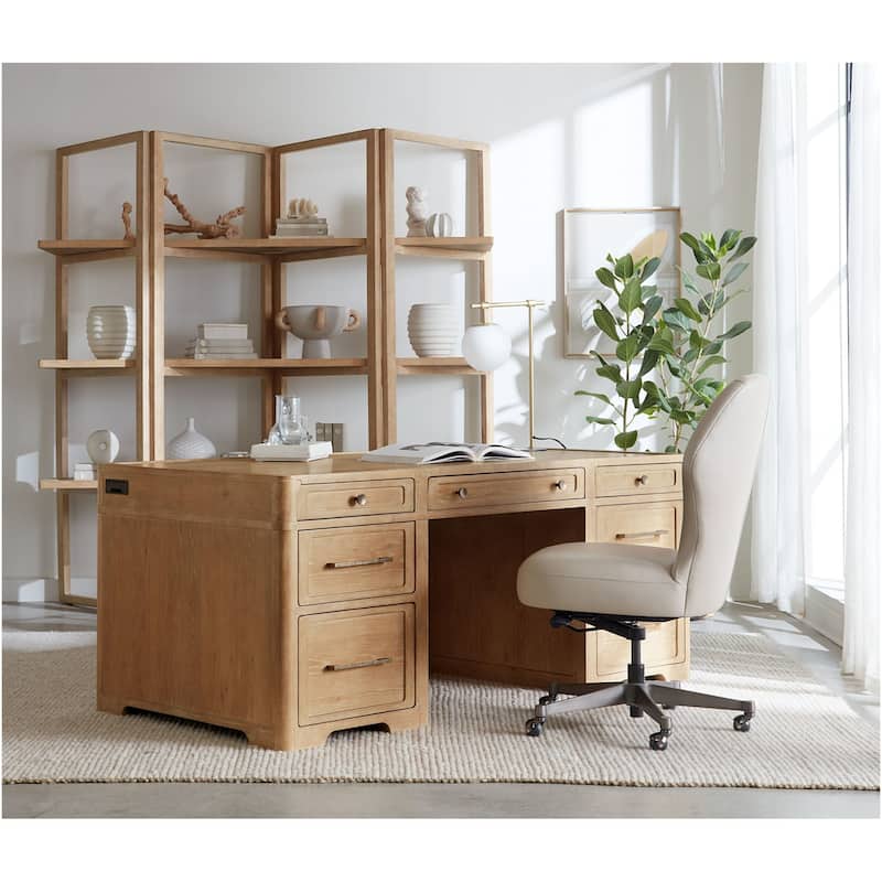 Hooker Furniture 6950-10563-80 Retreat 72" Wide Maple and Oak 7 Drawer