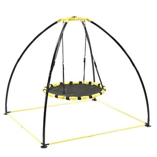 Jumpking JKBK-UFO Backyard 360 Degree Adjustable Height UFO Swing