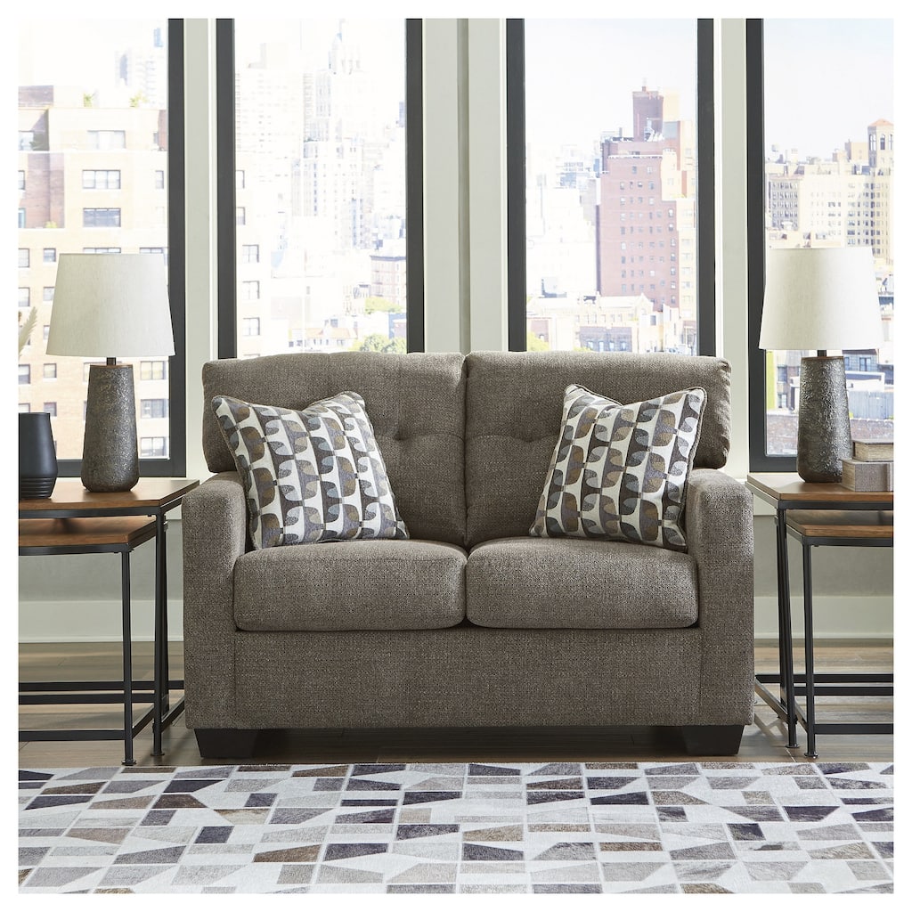 Signature Design by Ashley Mahoney Loveseat - 53"W x 38"D x 37"H
