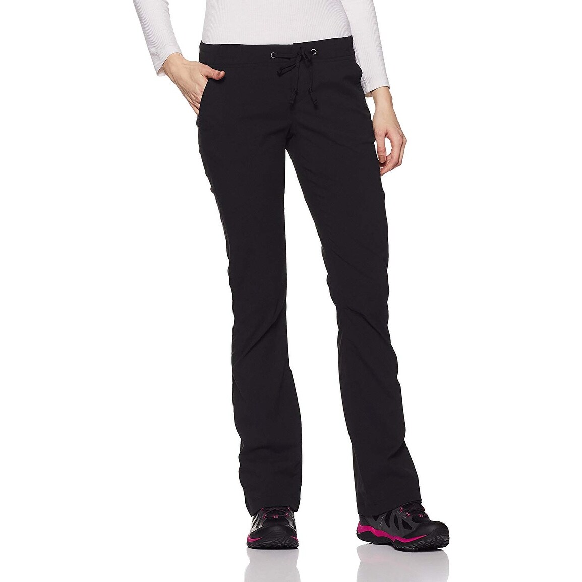 Columbia Black Women S Size 14 Anytime Omni Shield Bootcut Hiking Pant Overstock Columbia Black Women S Size 14 Anytime Omni Shield Bootcut Hiking Pant Overstock