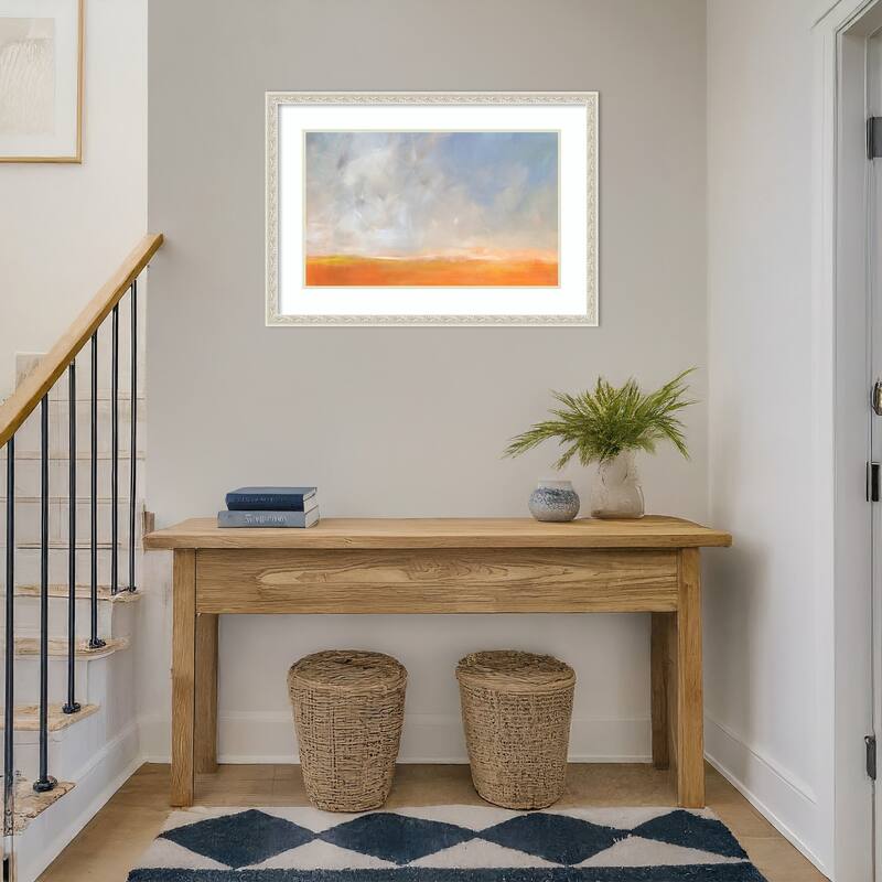 Vast Horizon Dream by Julia Contacessi Wood Framed Wall Art Print