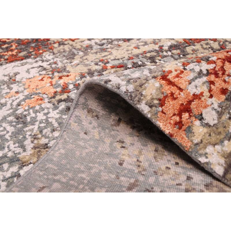 ECARPETGALLERY Hand-knotted Legacy Beige Silk, Wool Rug - 2'6 x 12'8