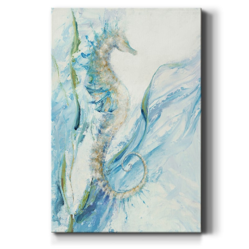 New Seahorse Premium Gallery Wrapped Canvas - Ready to Hang