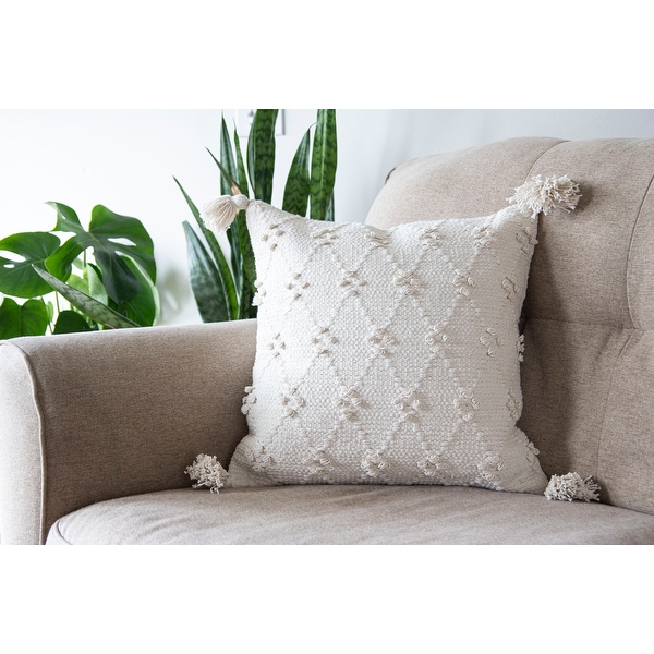 Diamond pattern shop throw pillow