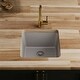 preview thumbnail 40 of 75, Karran Undermount Quartz Bar Single Bowl Sink