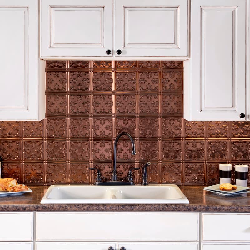 FASÄDE Traditional Style 10 Decorative Vinyl Backsplash Panel