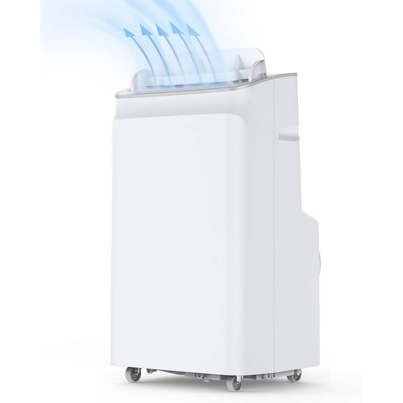 12,000 BTU Portable Air Conditioner, A/C for Rooms up to 550 Sq. Ft, Built-in Dehumidifier