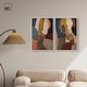 preview thumbnail 32 of 59, Contemplation Dialogue Abstract Art Set Canvas Print by Art Remedy