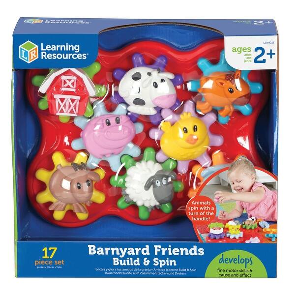 slide 2 of 4, Build and Spin Barnyard Friends