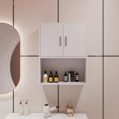 Enclosed Cabinet, Barber Shampoo Station Wall Storage Unit, Wall-Mounted Cupboard, Entrance Door Cabinet, Bathroom Cabinet