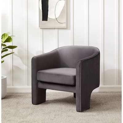 SAFAVIEH Couture Londyn Upholstered Accent Chair - 30 IN W x 28 IN D x 30 IN H