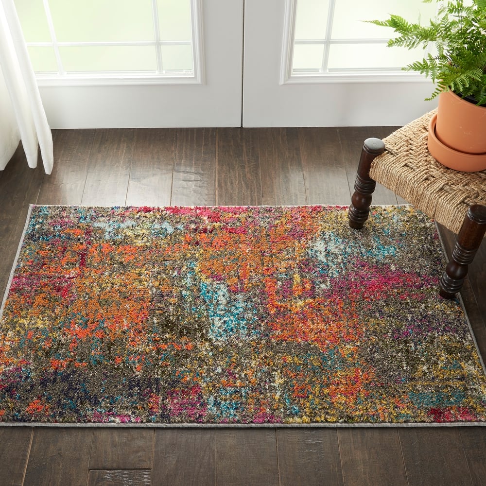 Nourison Celestial Abstract Bohemian Area Rug