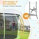 preview thumbnail 13 of 16, 16FT Trampoline, Recreational Trampolines with Enclosure Net and Ladder