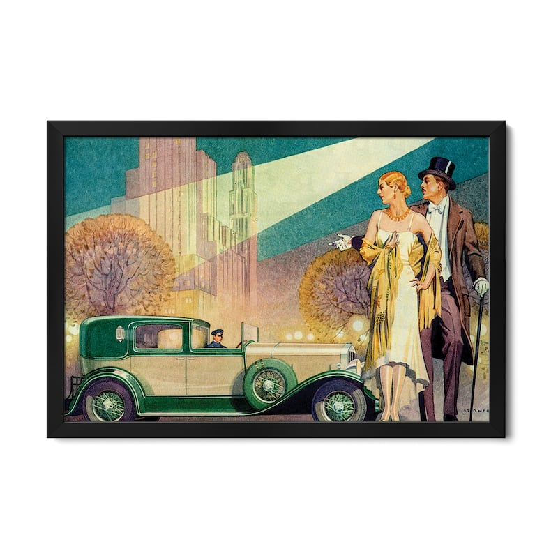 1929 Franklin Magazine Advert Detail Premium Framed Poster by The Advertising Archives