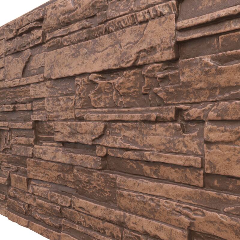 Cascade Stacked Stone, EverStone Faux Stone Siding Panel