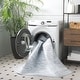 preview thumbnail 12 of 12, SAFAVIEH Tacoma Lauranne Machine Washable Slip Resistant Modern Rug 9' x 12' - Grey/Turquoise - Rectangle