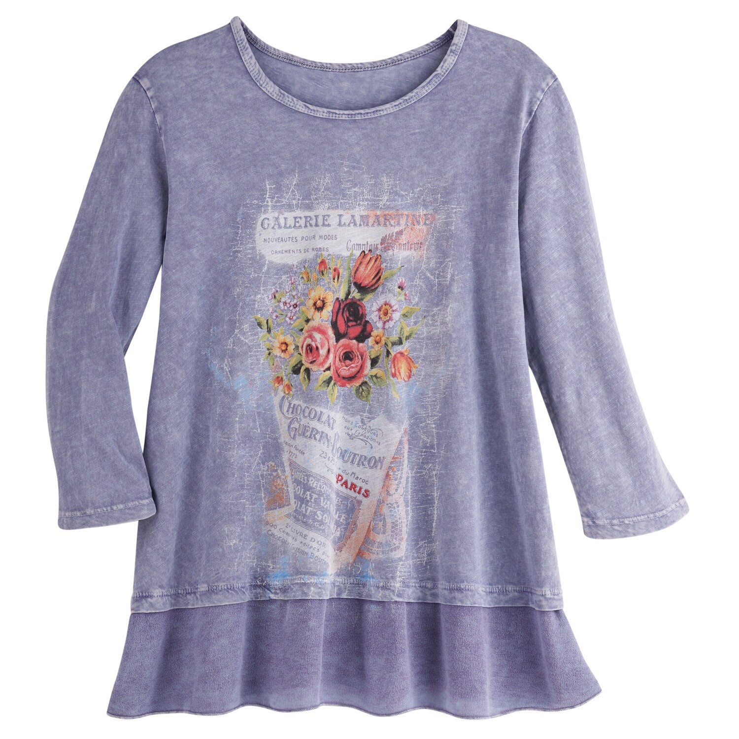 Shop Jess Jane Women S Parisian Galerie Lamartine Tunic Top