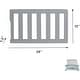 preview thumbnail 3 of 2, Dream On Me Universal Convertible Crib Toddler Guard Rail