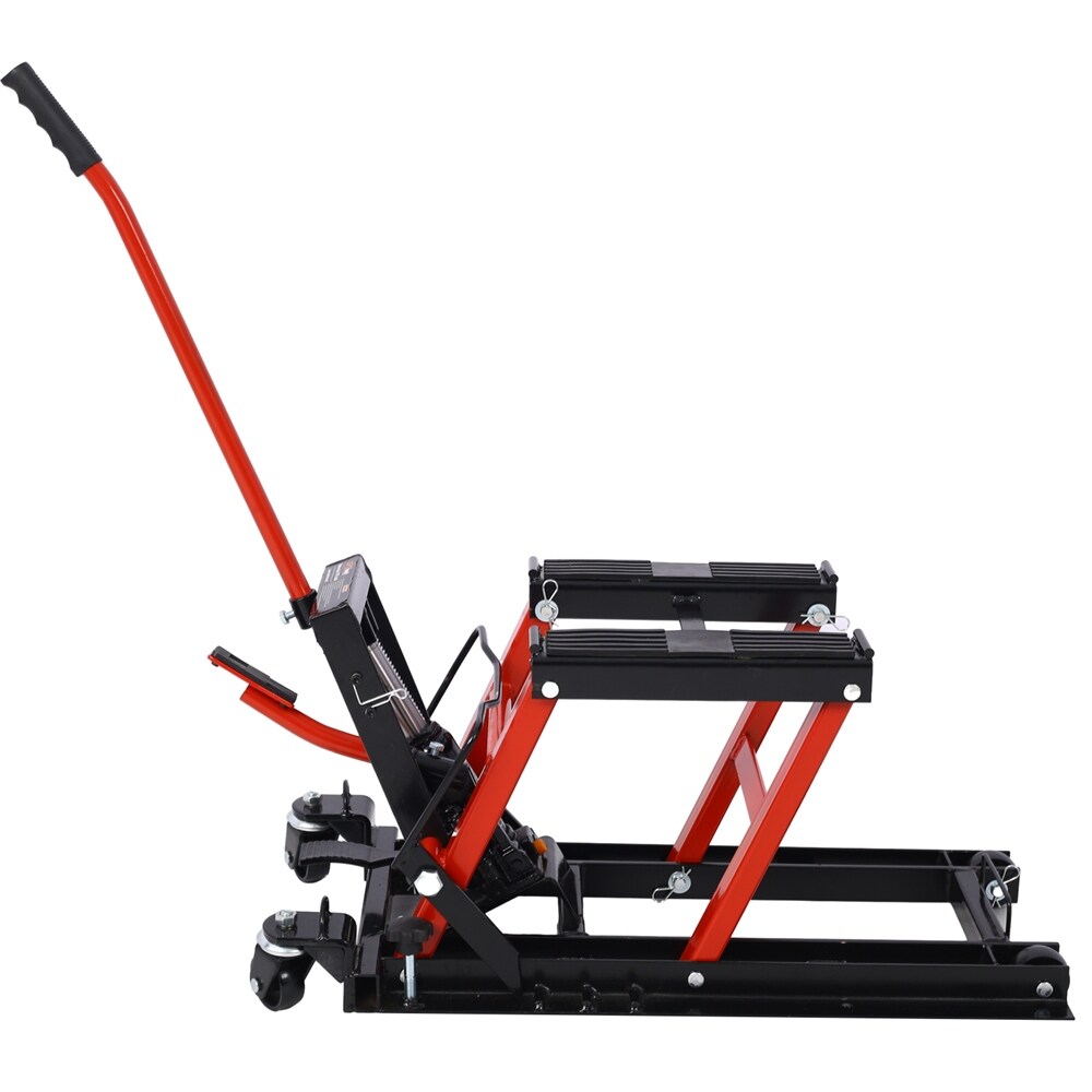 Hydraulic store lifting jack