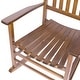 preview thumbnail 23 of 65, Porch & Den Steeplechase Genuine Hardwood Rocking Chair