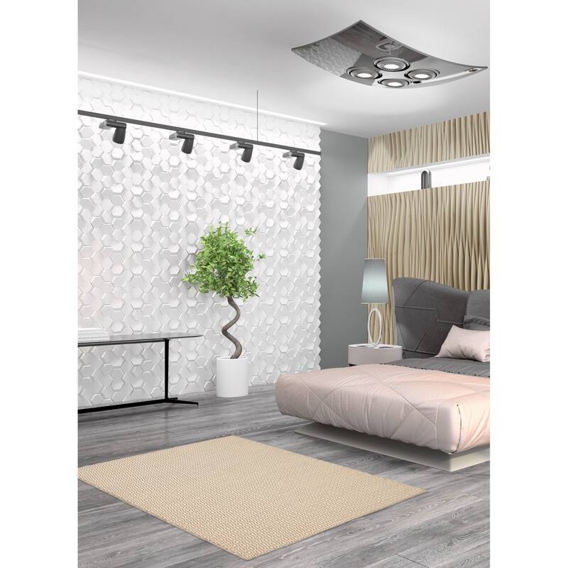 Nevada Grey Kilim 5'3" x 7'6" - 5'3 x 7'6