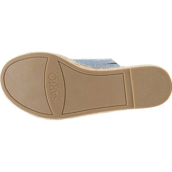 sarto by franco platform espadrille sandals