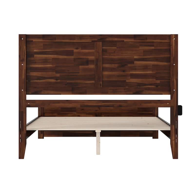 Berkshire Queen Low Profile Platform Bed with Matching Footboard