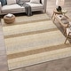 preview thumbnail 74 of 149, Machine Washable Indoor/ Outdoor Cabana Stripe Chantille Rug
