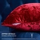 preview thumbnail 68 of 101, Deconovo Velvet Throw Pillow Covers, Pack of 2 (Covers Only)